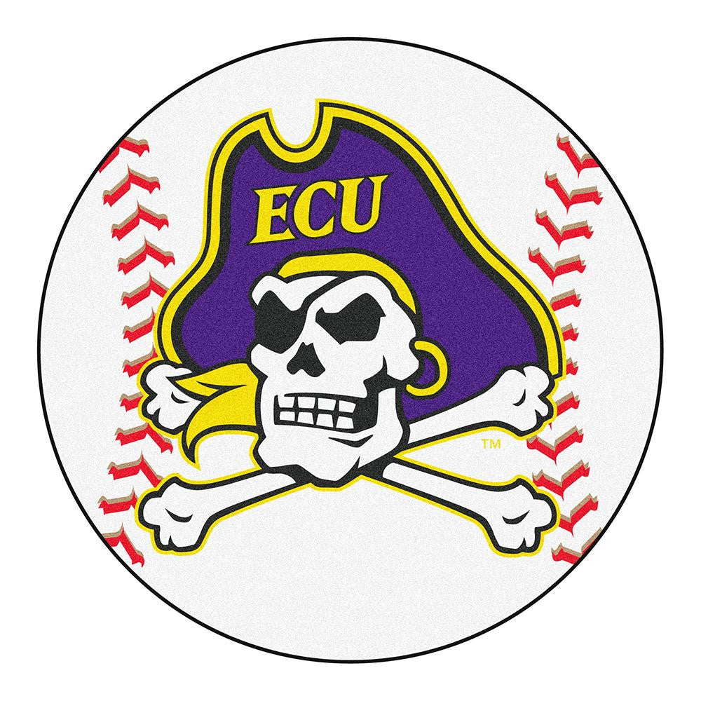 East Carolina Pirates NCAA Baseball Round Floor Mat (29)