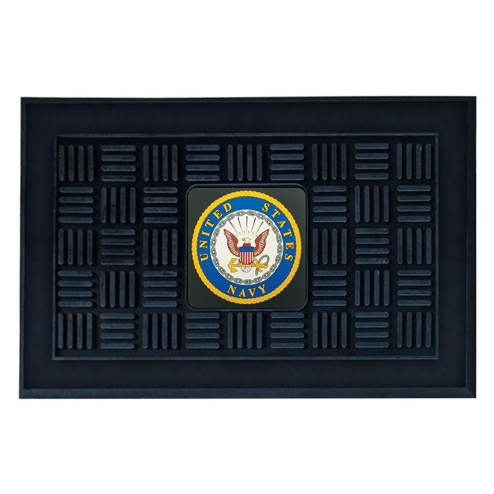 US Navy Armed Forces Vinyl Doormat (19x30)