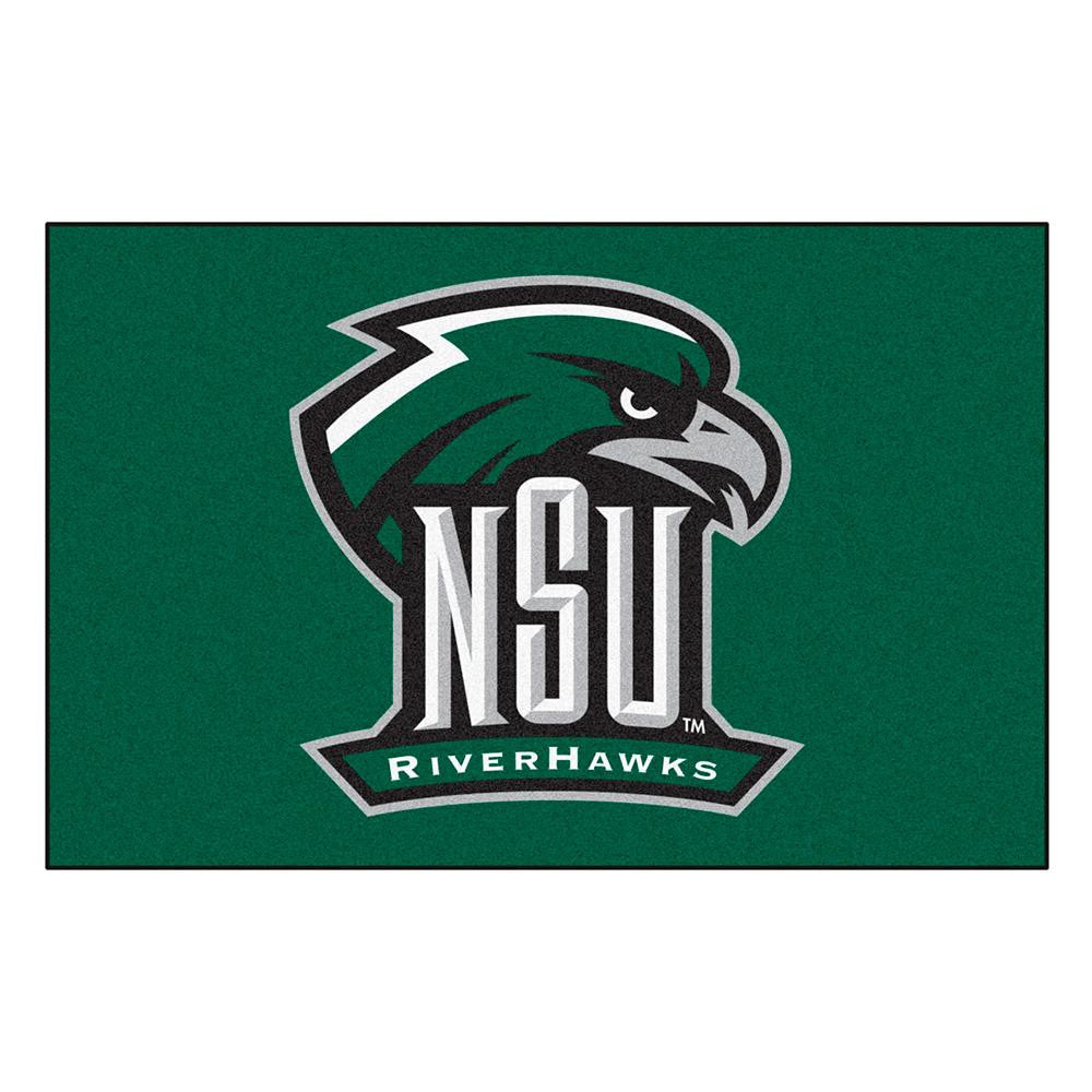 Northeastern Huskies NCAA Starter Floor Mat (20x30)