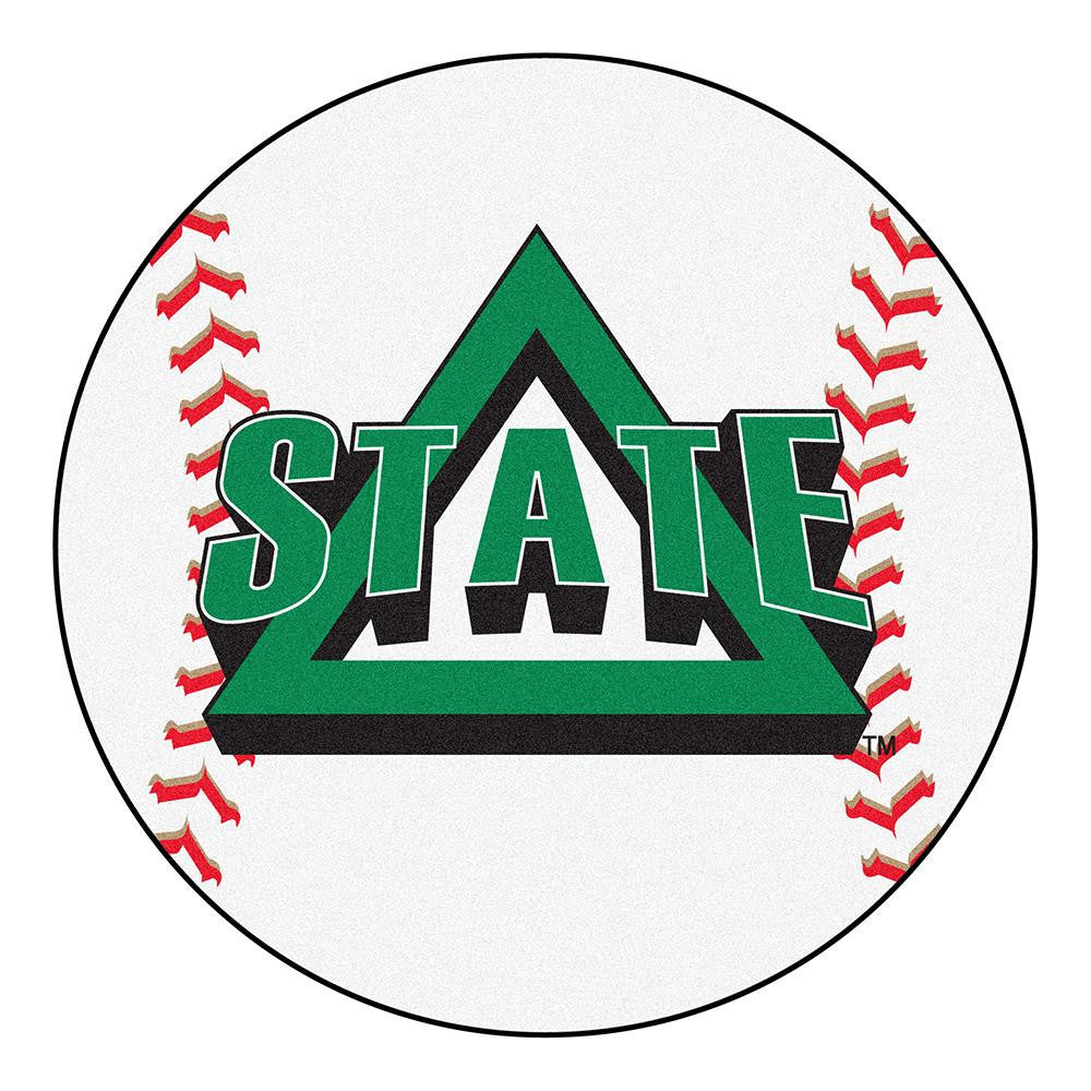 Delaware State Hornets NCAA Baseball Round Floor Mat (29)