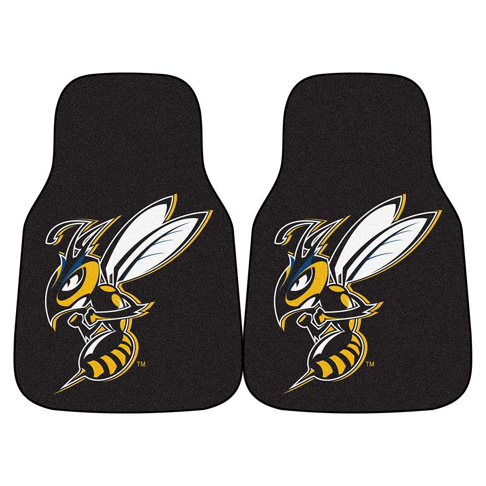 Montana State University Billings NCAA 2-Piece Printed Carpet Car Mats (18x27)