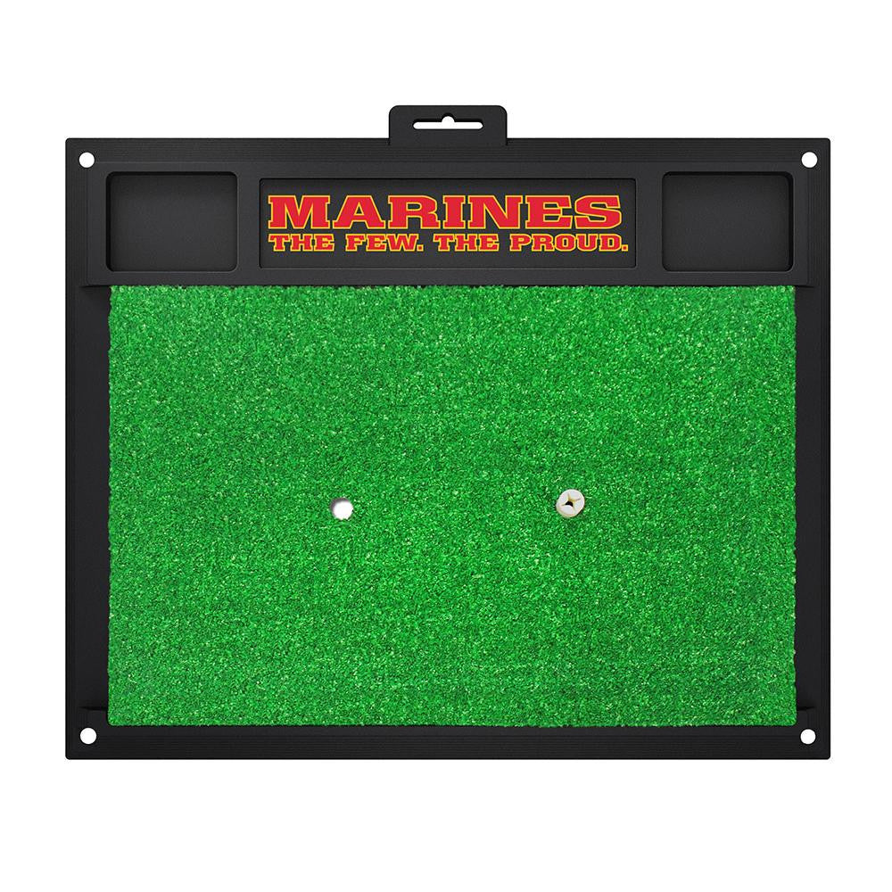 US Marines Armed Forces Golf Hitting Mat (20in L x 17in W)