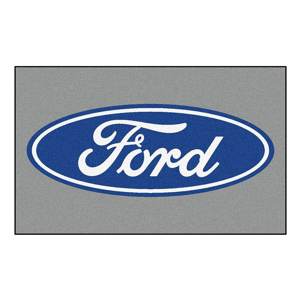 Ford Ford Oval 4x6 Rug (46x72)