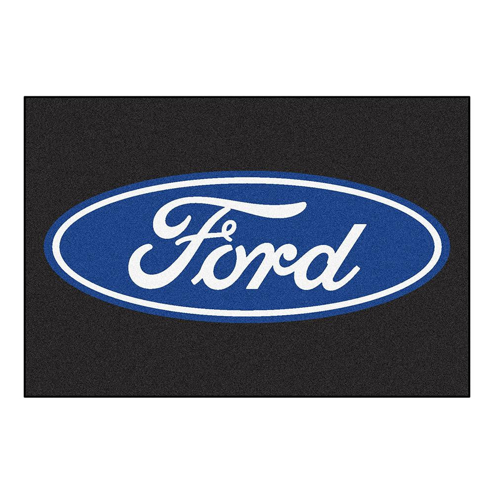 Ford Ford Oval 5x8 Rug (60x92)