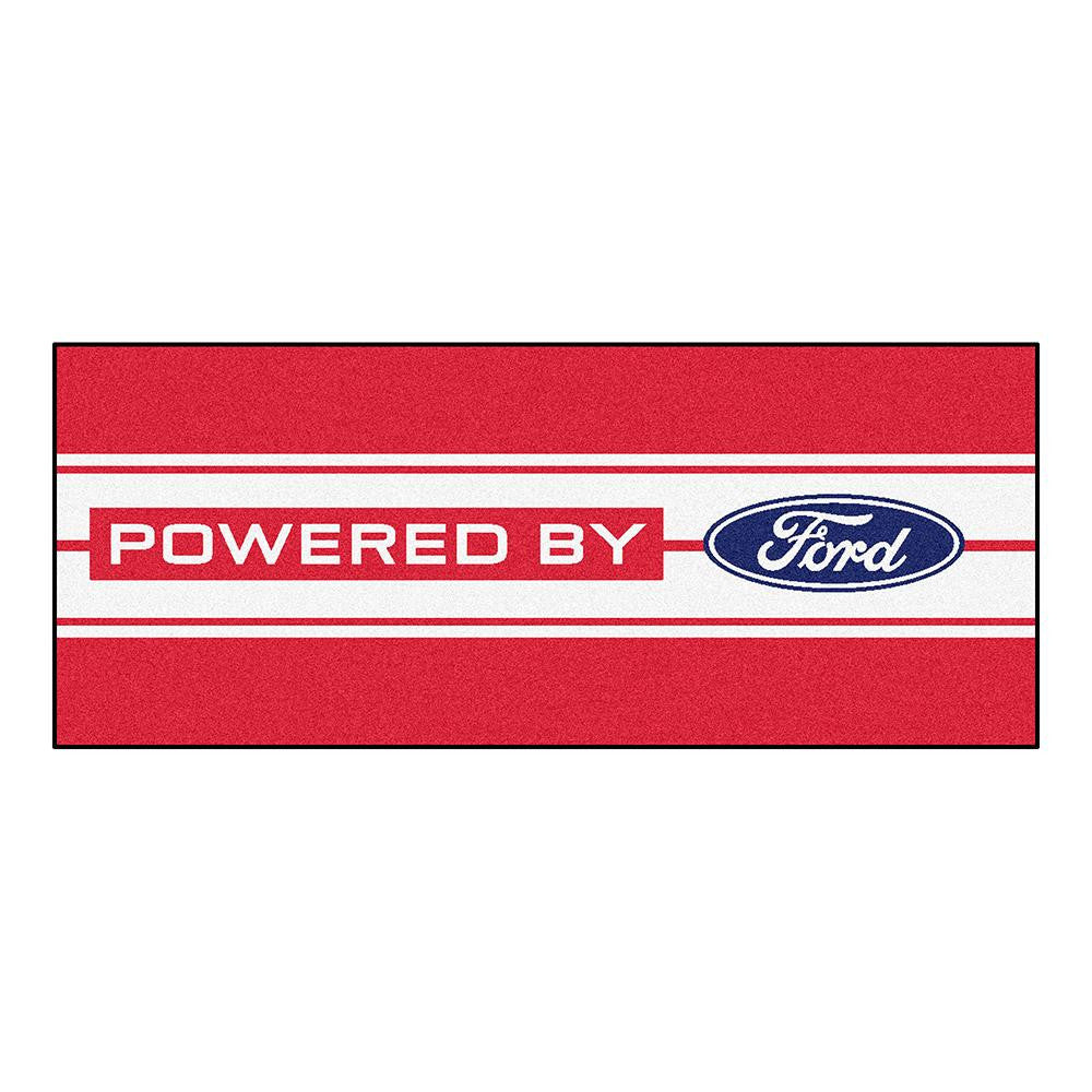 Ford Ford Oval with Stripes Floor Runner (29.5x72)