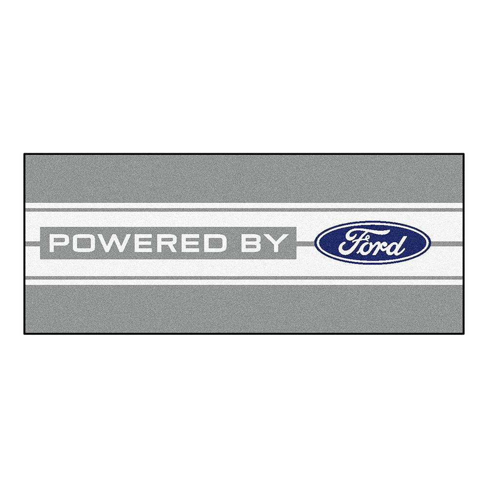 Ford Ford Oval with Stripes Floor Runner (29.5x72)