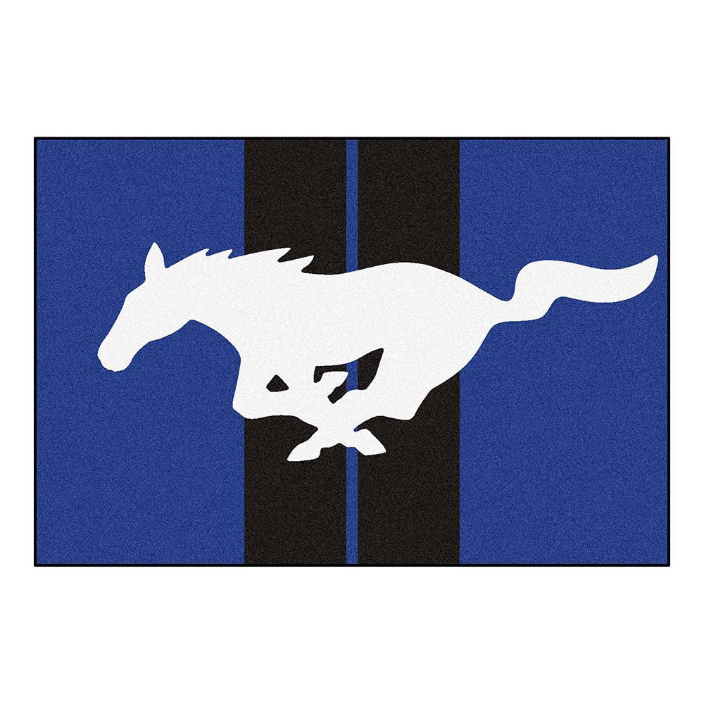 Ford Mustang Horse 5x8 Rug (60x92)