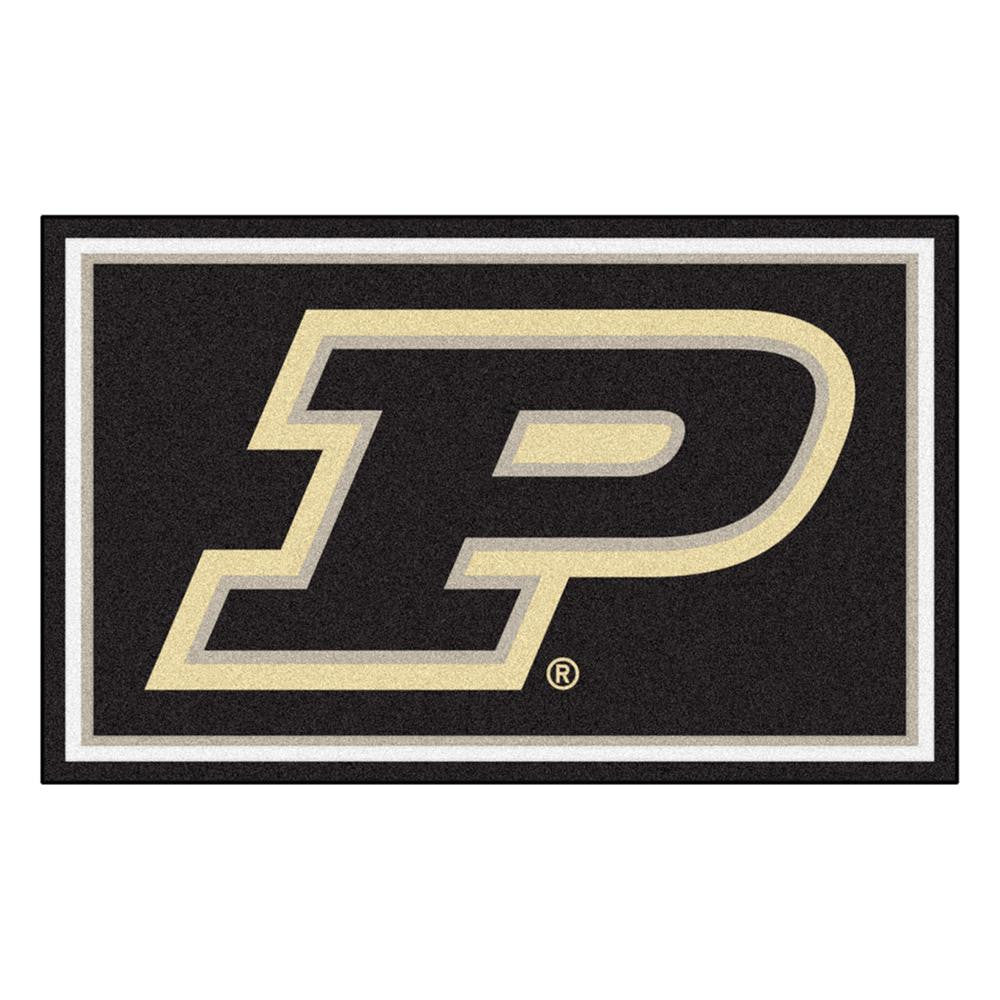 Purdue Boilermakers NCAA 4x6 Rug (46x72)