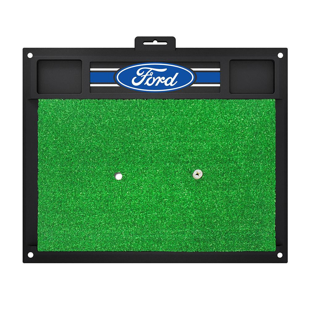 Ford Ford Oval with Stripes Golf Hitting Mat (20in L x 17in W)
