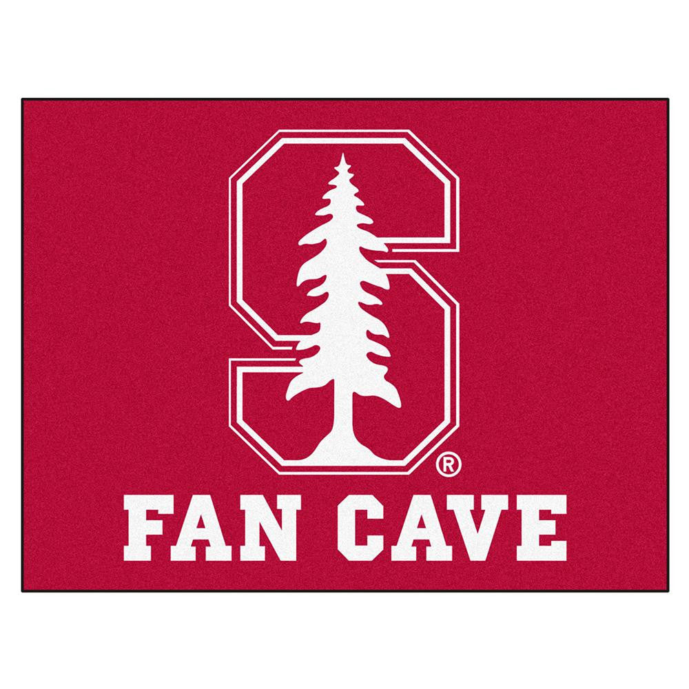 Stanford Cardinal NCAA Man Cave All-Star Floor Mat (34in x 45in)