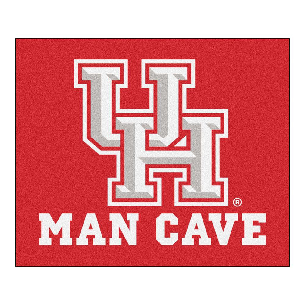 Houston Cougars NCAA Man Cave Tailgater Floor Mat (60in x 72in)