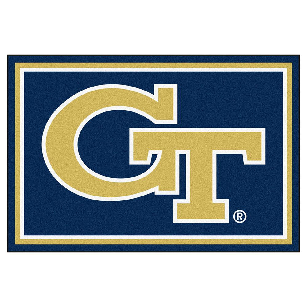 Georgia Tech Yellowjackets NCAA 8ft x10ft Area Rug