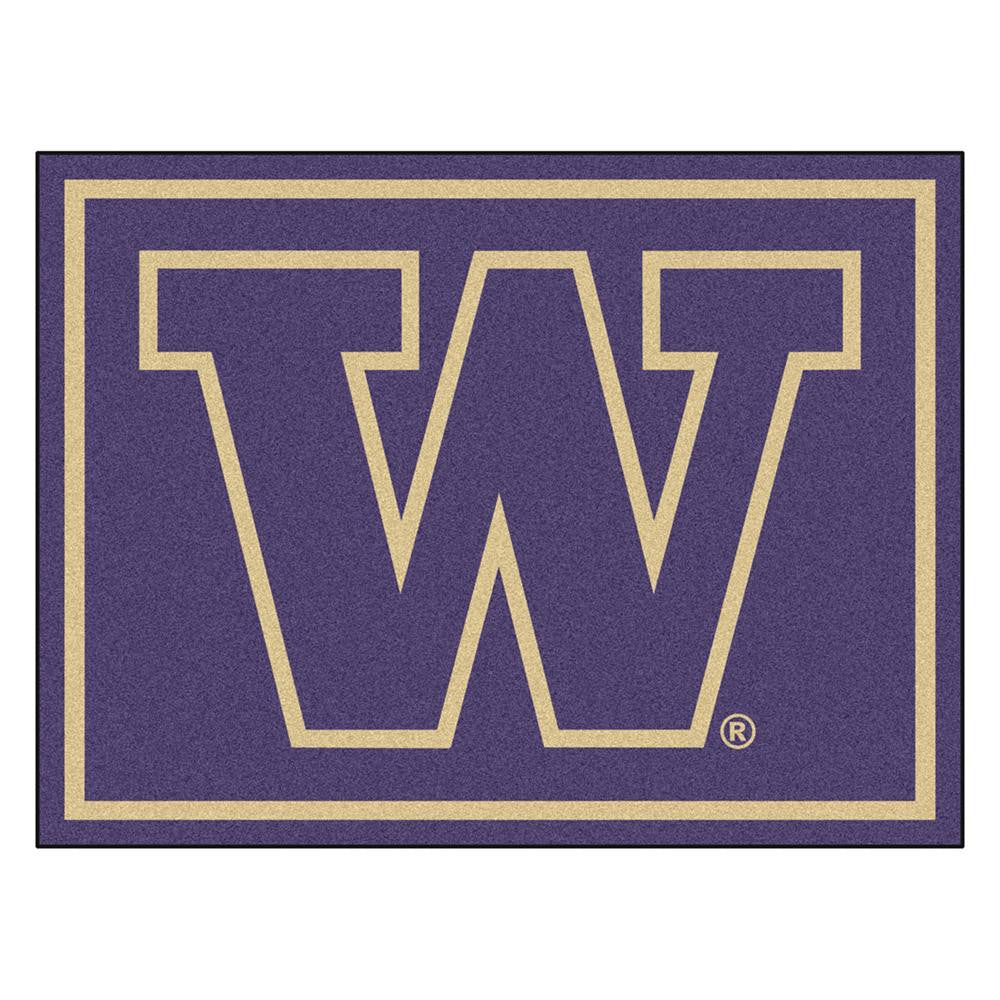 Washington Huskies NCAA 8ft x10ft Area Rug