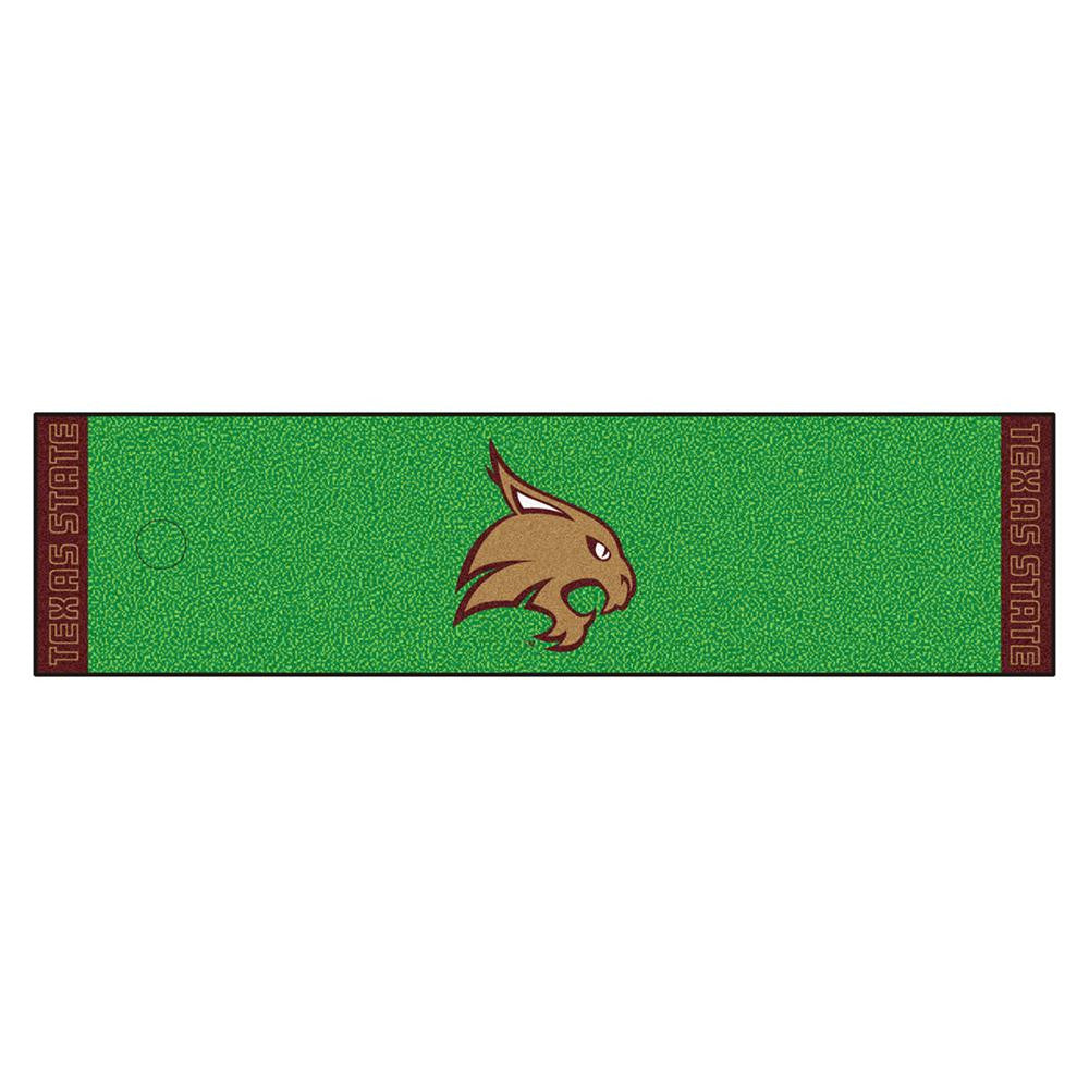 Texas State Bobcats NCAA Putting Green Runner (18x72)