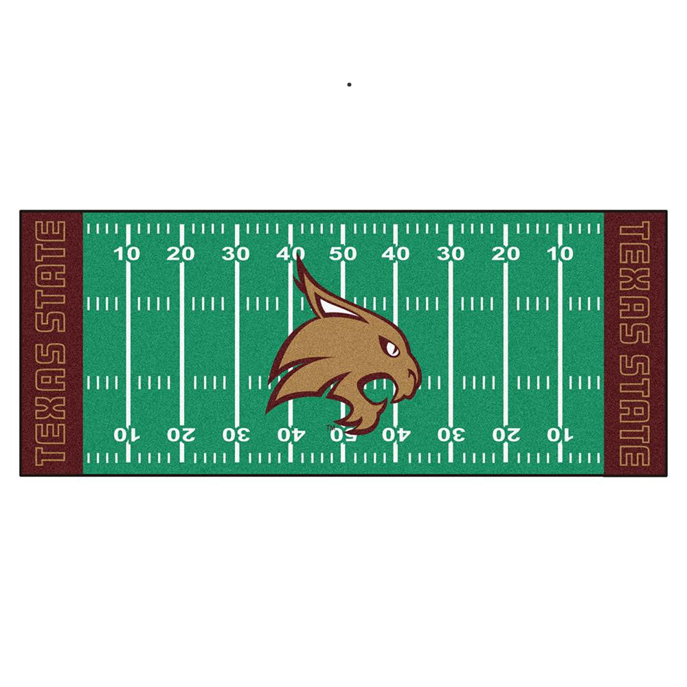 Texas State Bobcats NCAA Floor Runner (29.5x72)