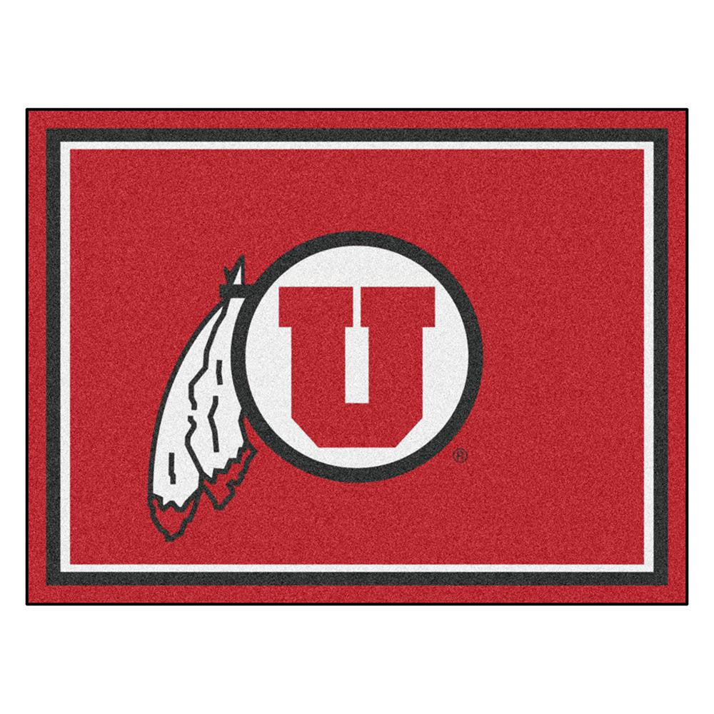 Utah Utes NCAA 8ft x10ft Area Rug