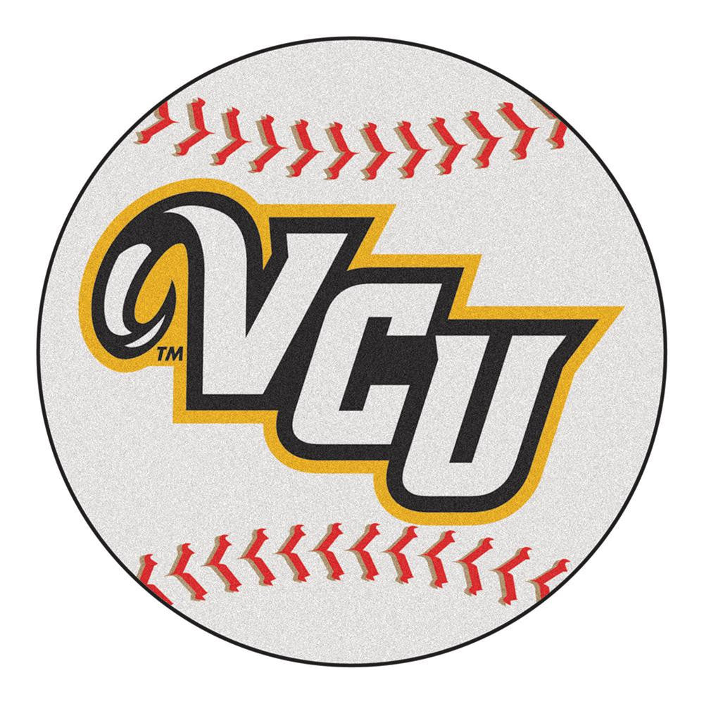 Virginia Commonwealth Rams NCAA Baseball Round Floor Mat (29)