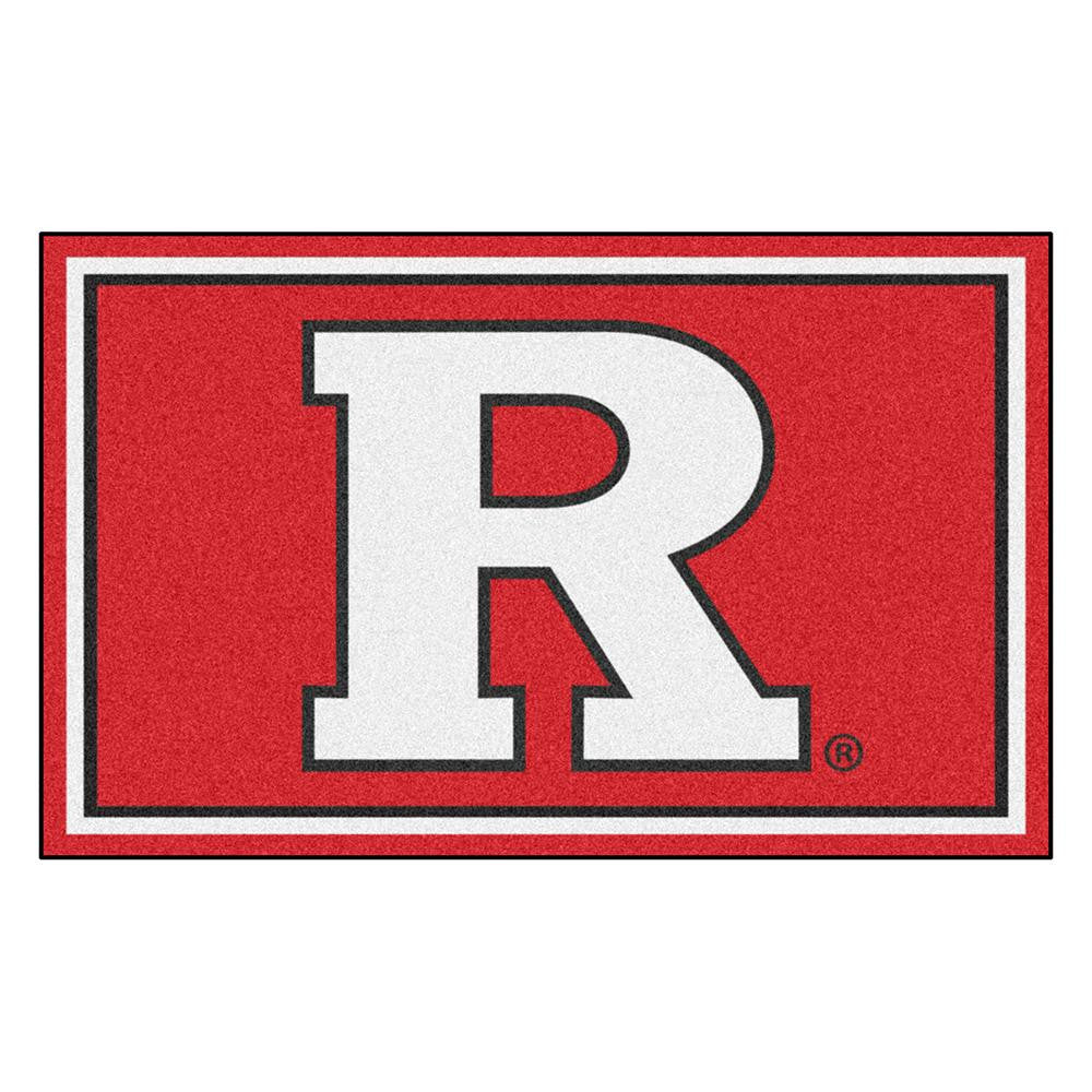 Rutgers Scarlet Knights NCAA 4x6 Rug (46x72)