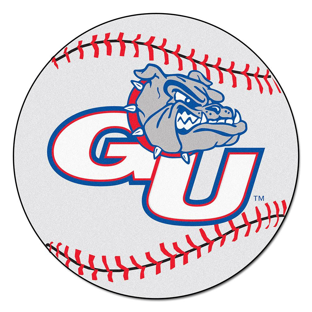 Gonzaga Bulldogs NCAA Baseball Round Floor Mat (29)