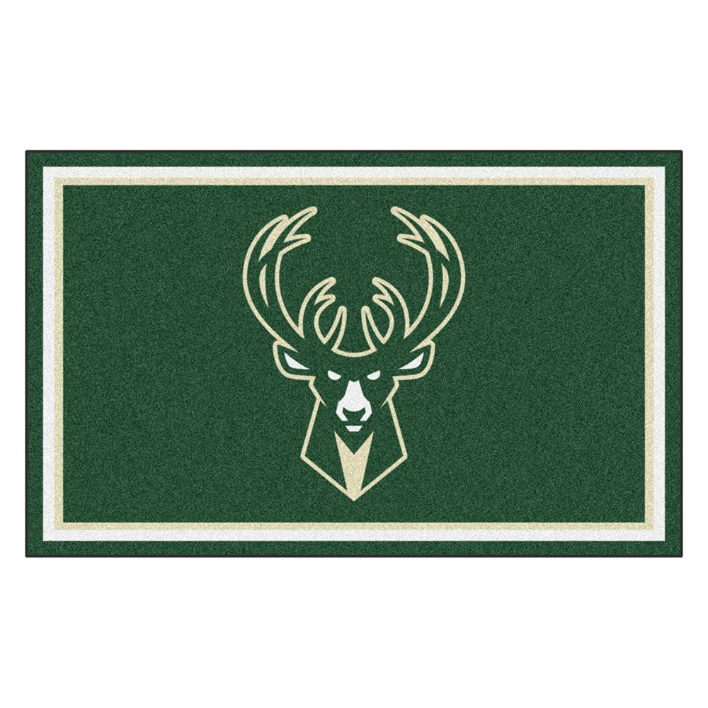 Milwaukee Bucks NBA 4x6 Rug (46x72)