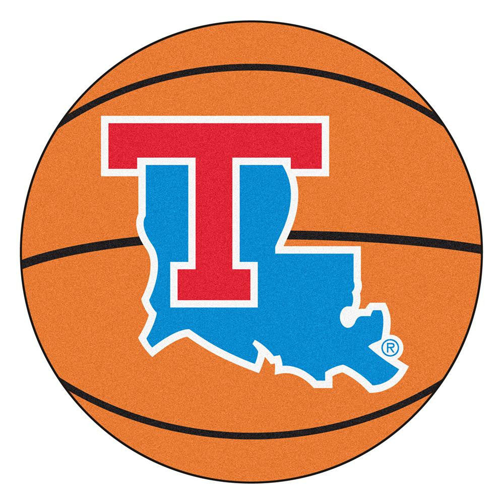 Louisiana Tech Bulldogs NCAA Basketball Round Floor Mat (29)