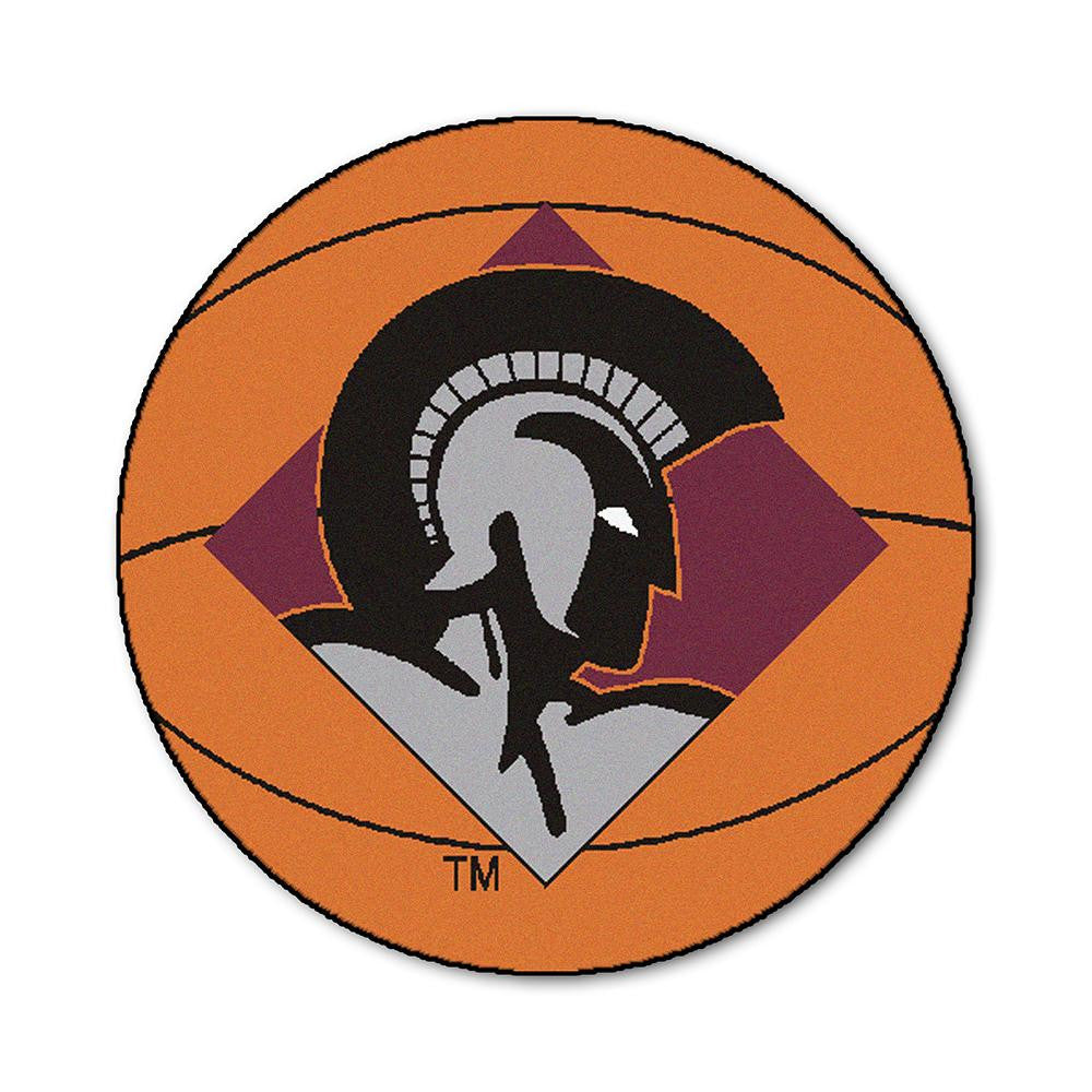 Arkansas Little Rock Trojans NCAA Basketball Round Floor Mat (29)
