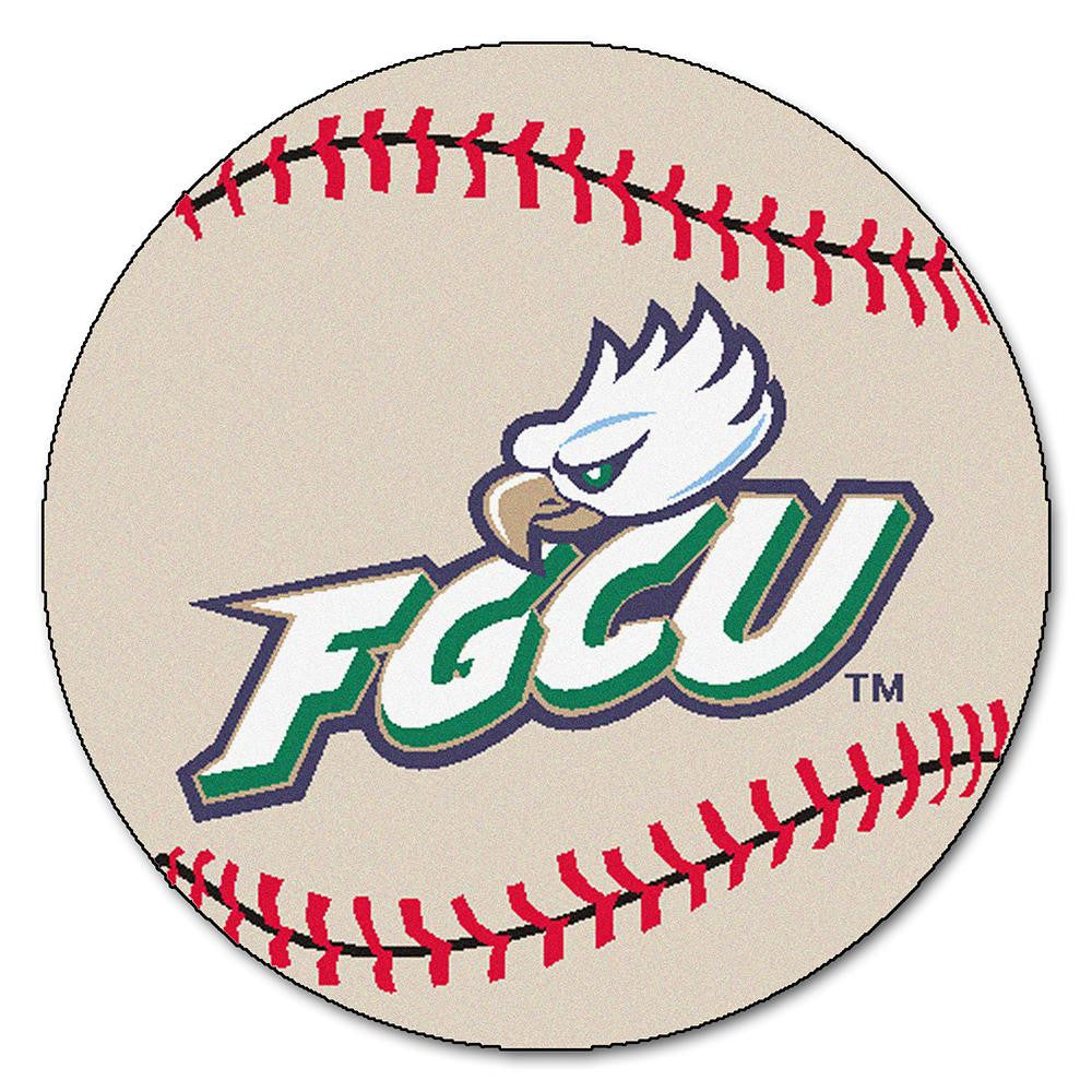 Florida Gulf Coast Eagles NCAA Baseball Round Floor Mat (29)