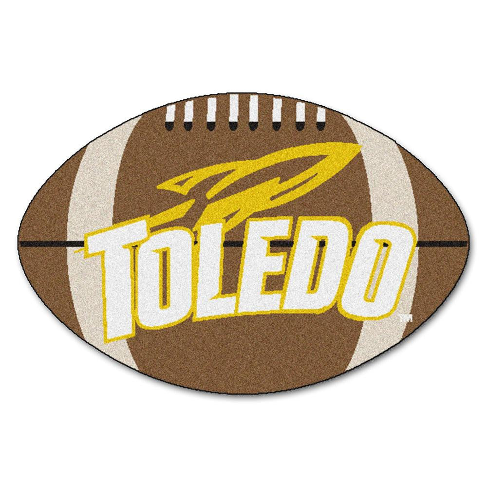 Toledo Rockets NCAA Football Floor Mat (22x35)
