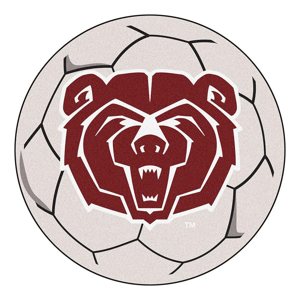Missouri State Grizzlies NCAA Soccer Ball Round Floor Mat (29)