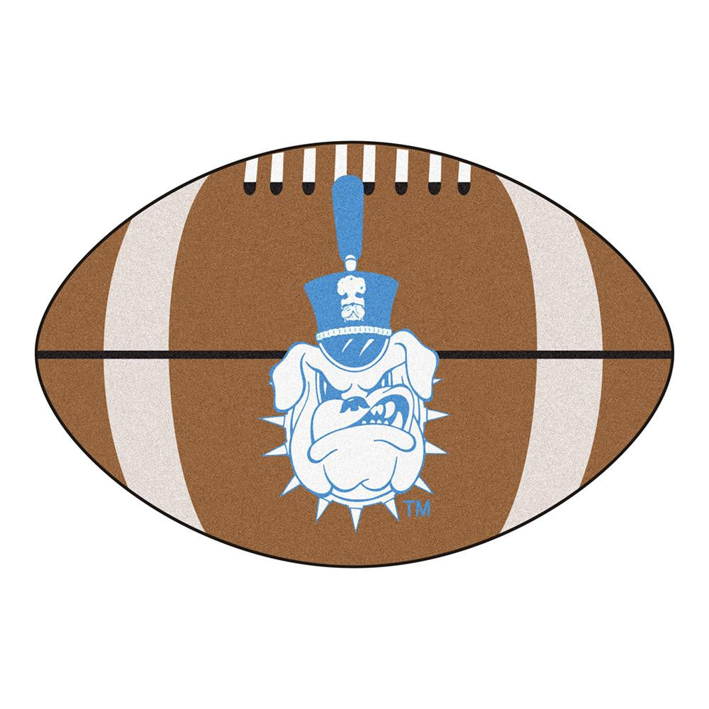 Citadel Bulldogs NCAA Football Floor Mat (22x35)