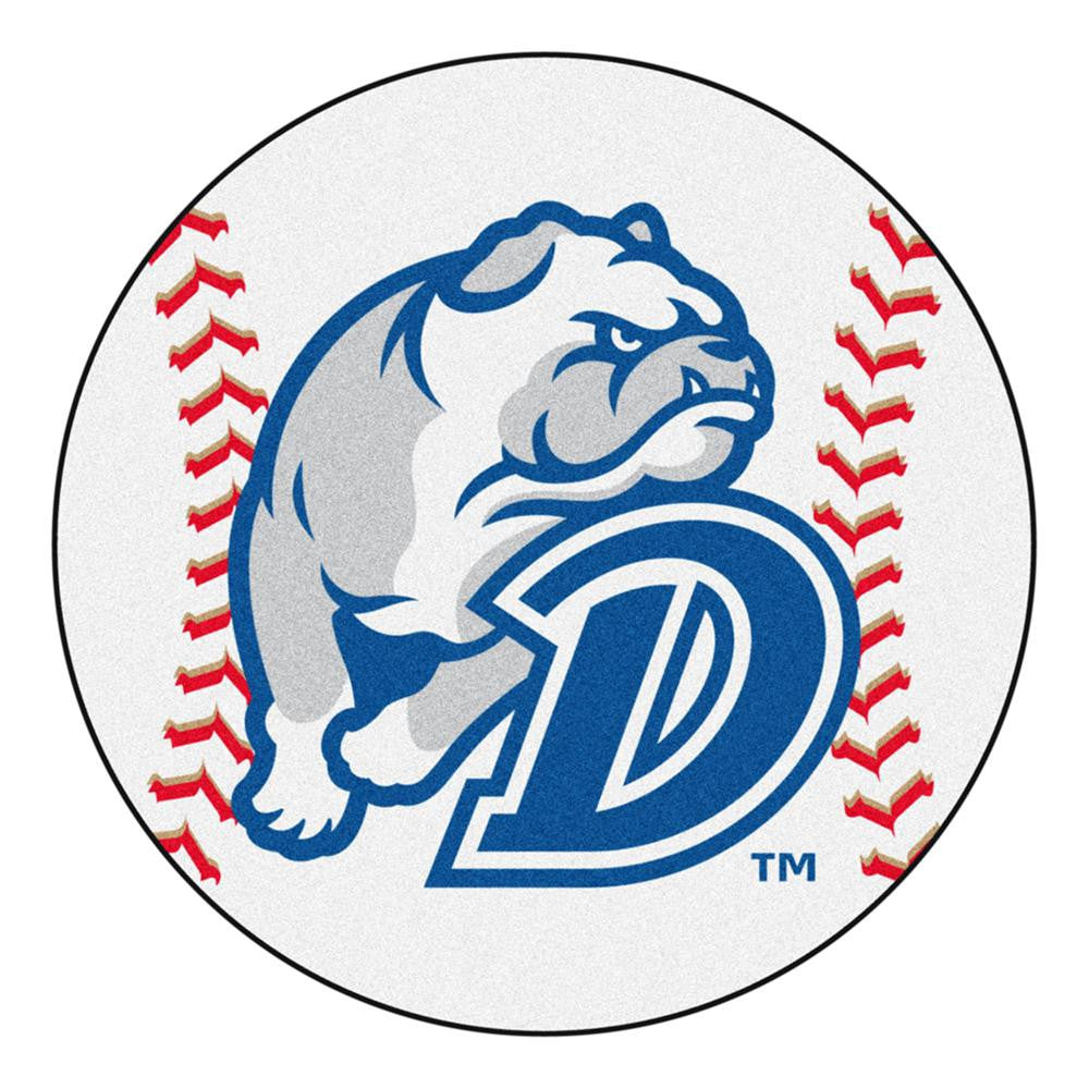 Drake Bulldogs NCAA Baseball Round Floor Mat (29)