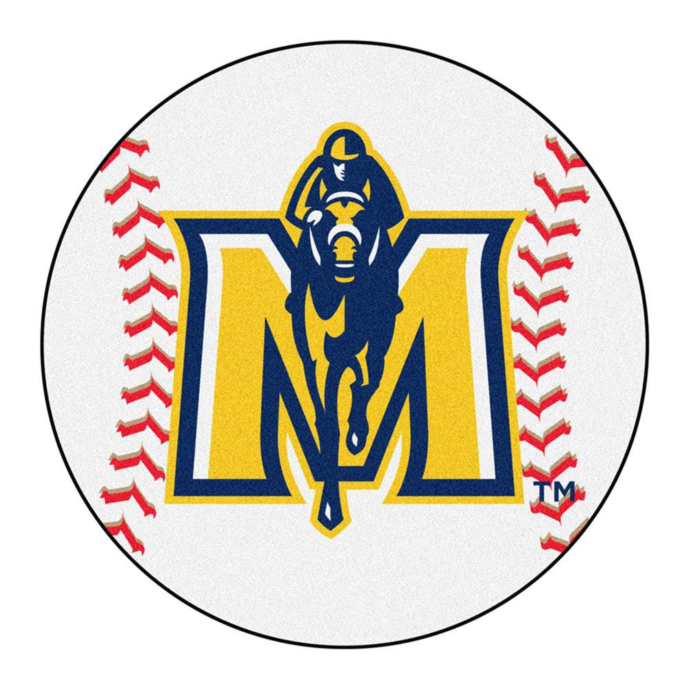 Murray State Racers NCAA Baseball Round Floor Mat (29)