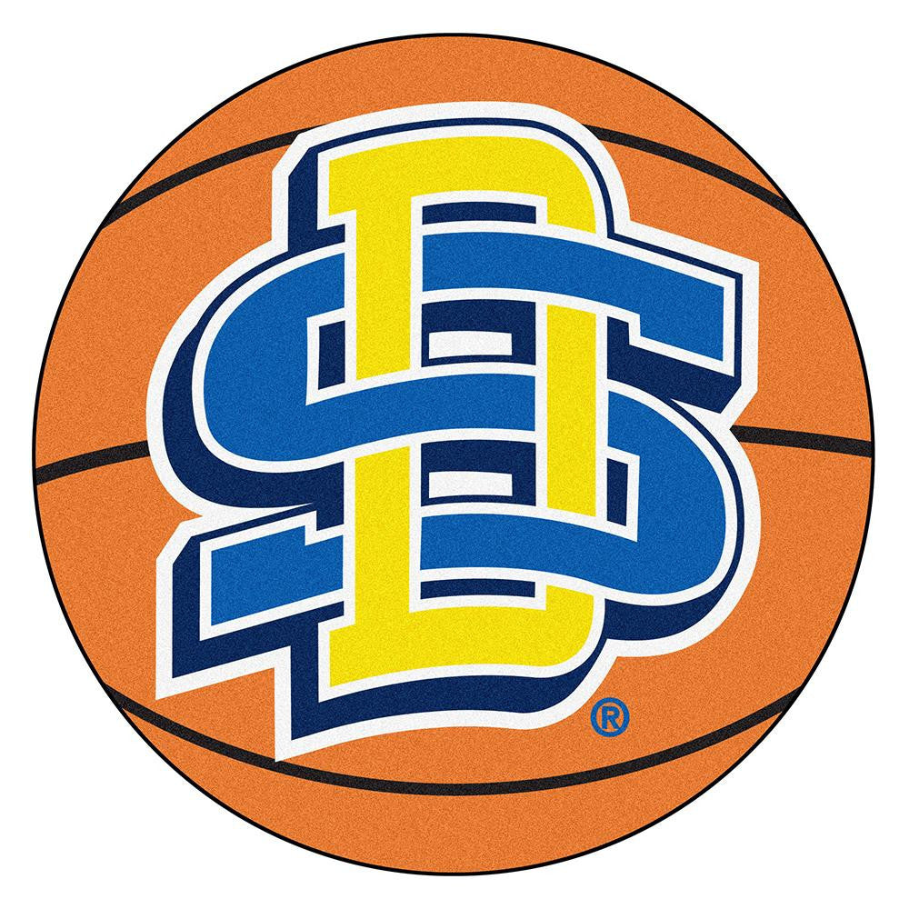 South Dakota State Jackrabbits NCAA Basketball Round Floor Mat (29)