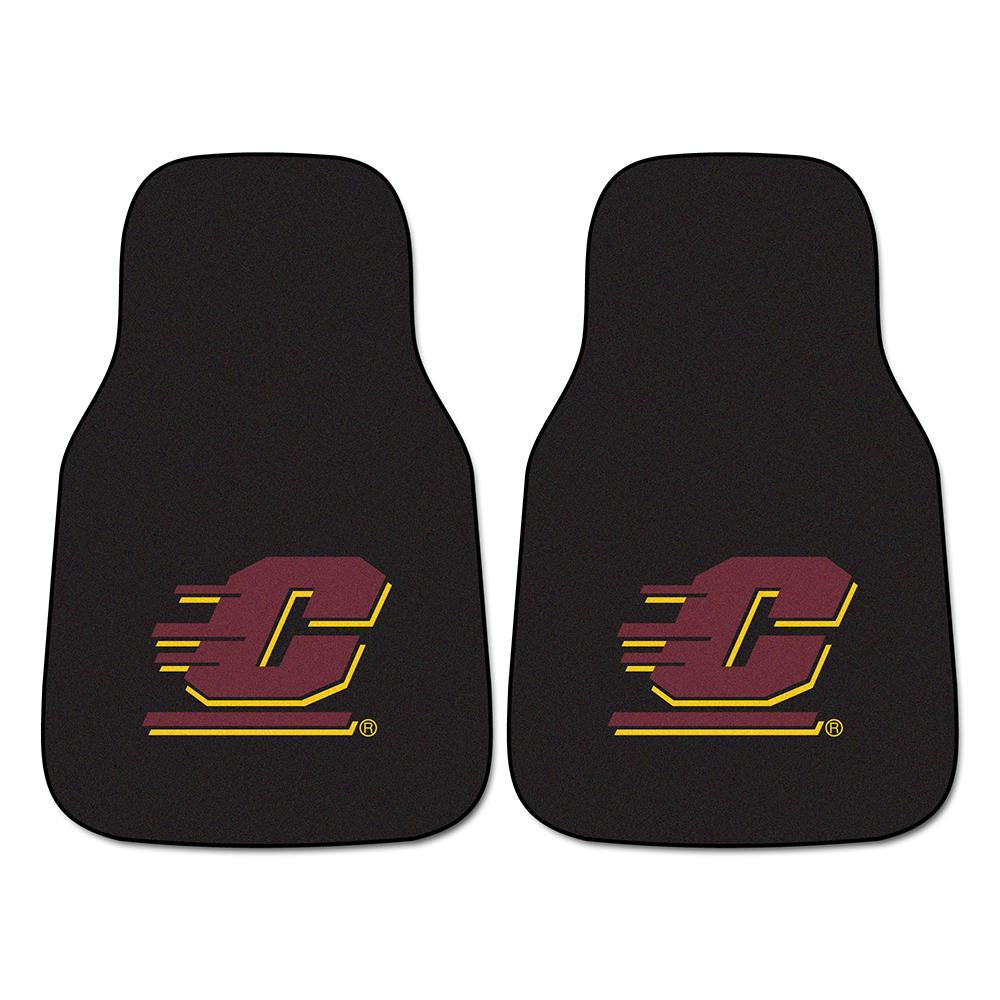 Central Michigan Chippewas NCAA Car Floor Mats (2 Front)