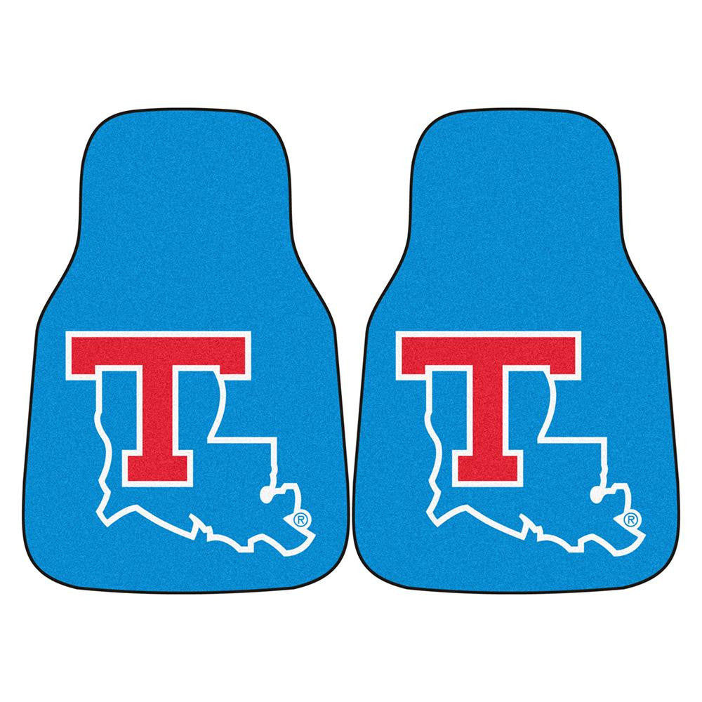 Louisiana Tech Bulldogs NCAA Car Floor Mats (2 Front)