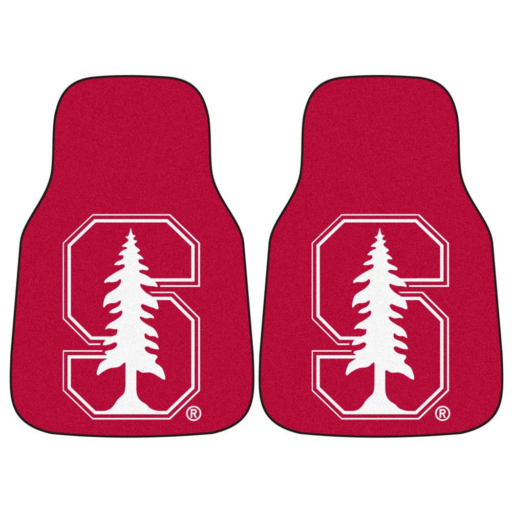 Stanford Cardinal NCAA Car Floor Mats (2 Front)