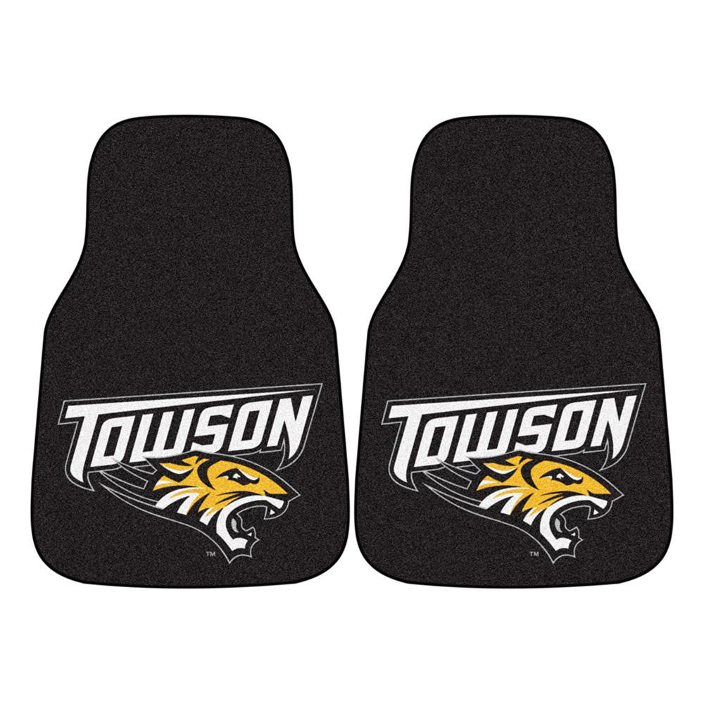Towson Tigers NCAA Car Floor Mats (2 Front)