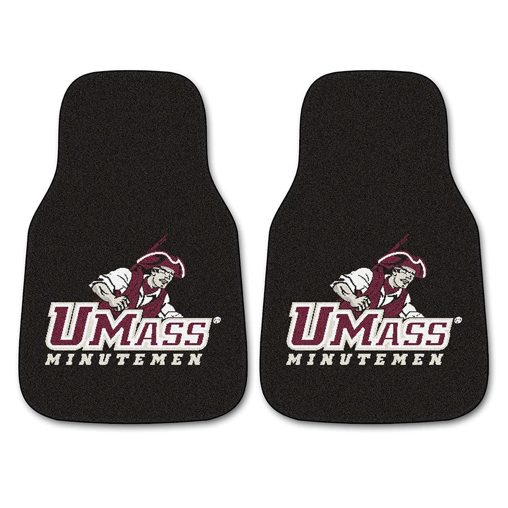 Massachusetts Minutemen NCAA Car Floor Mats (2 Front)