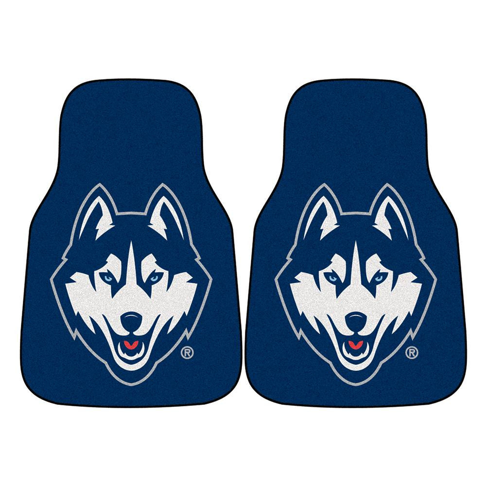 Connecticut Huskies NCAA Car Floor Mats (2 Front)