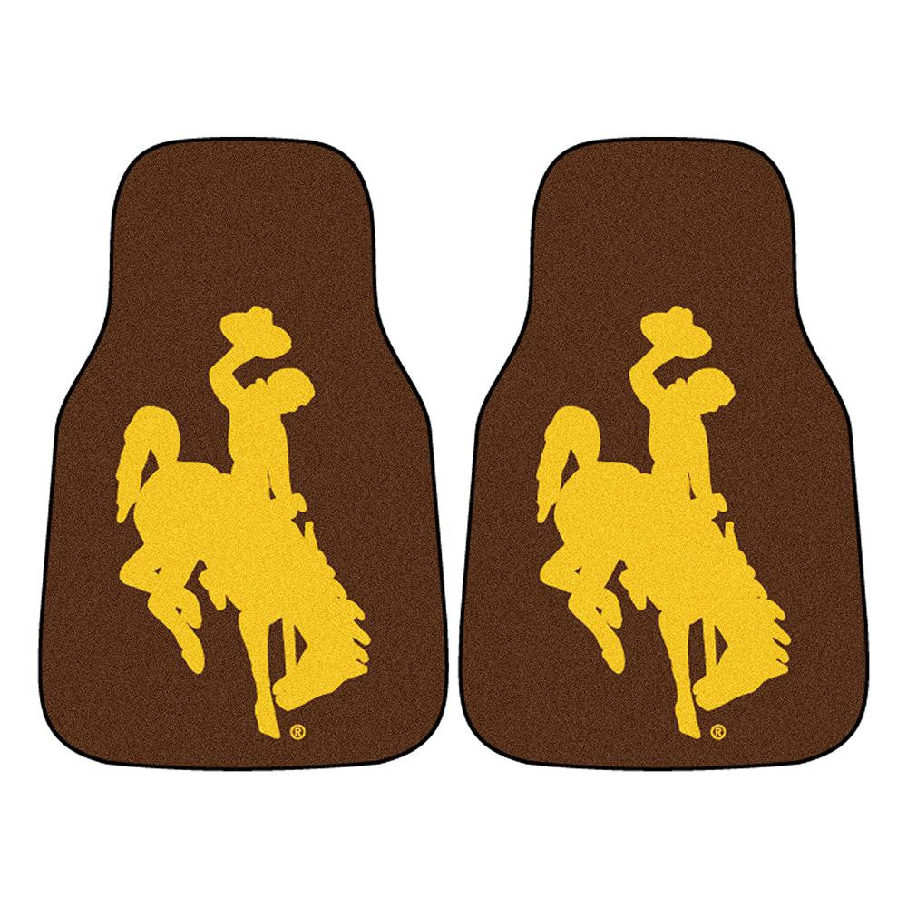 Wyoming Cowboys NCAA Car Floor Mats (2 Front)