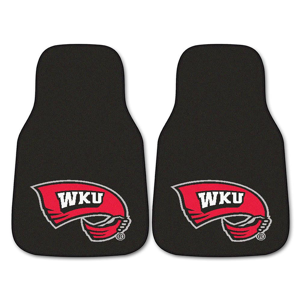 Western Kentucky Hilltoppers NCAA Car Floor Mats (2 Front)