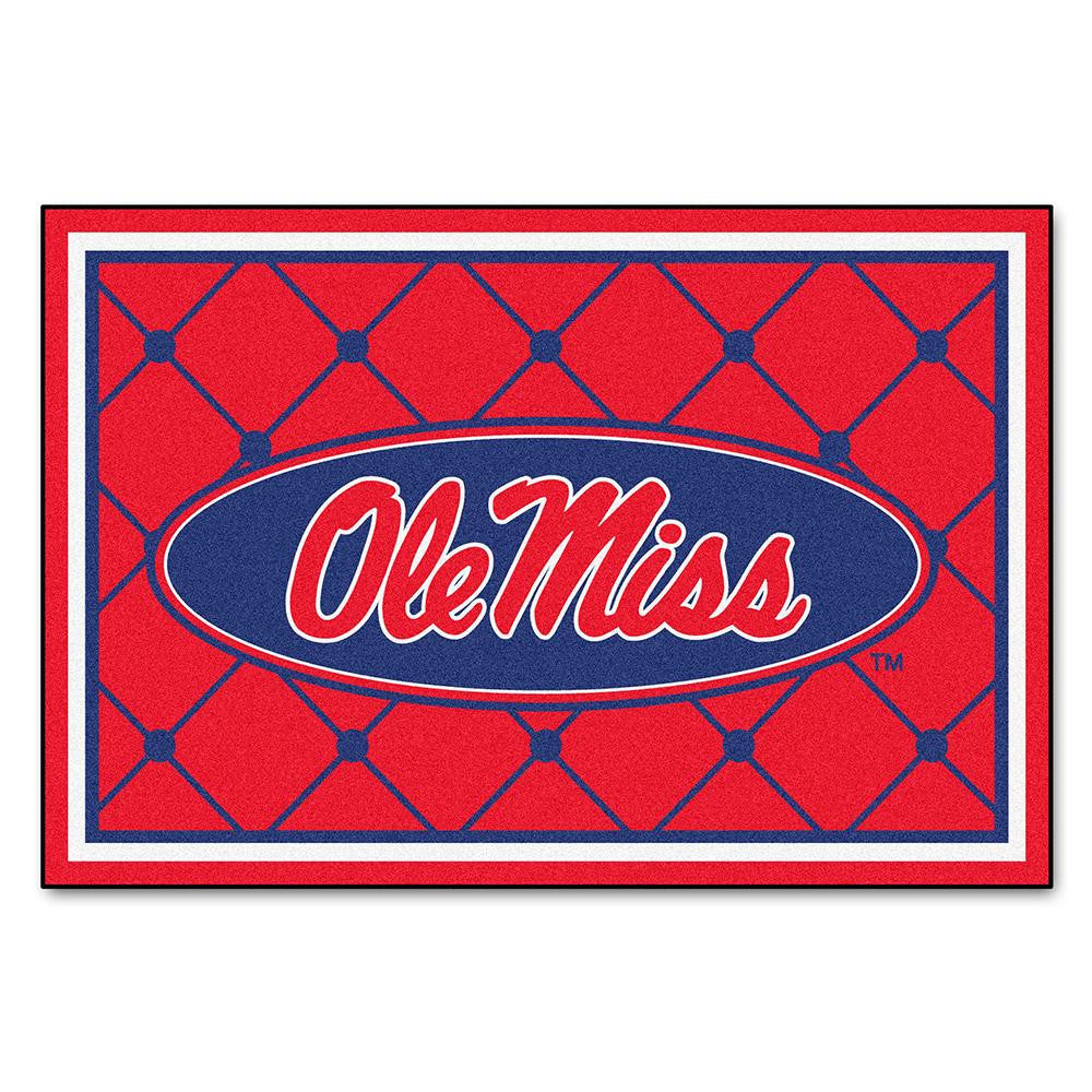 Mississippi Rebels NCAA 5x8 Rug (60x92)