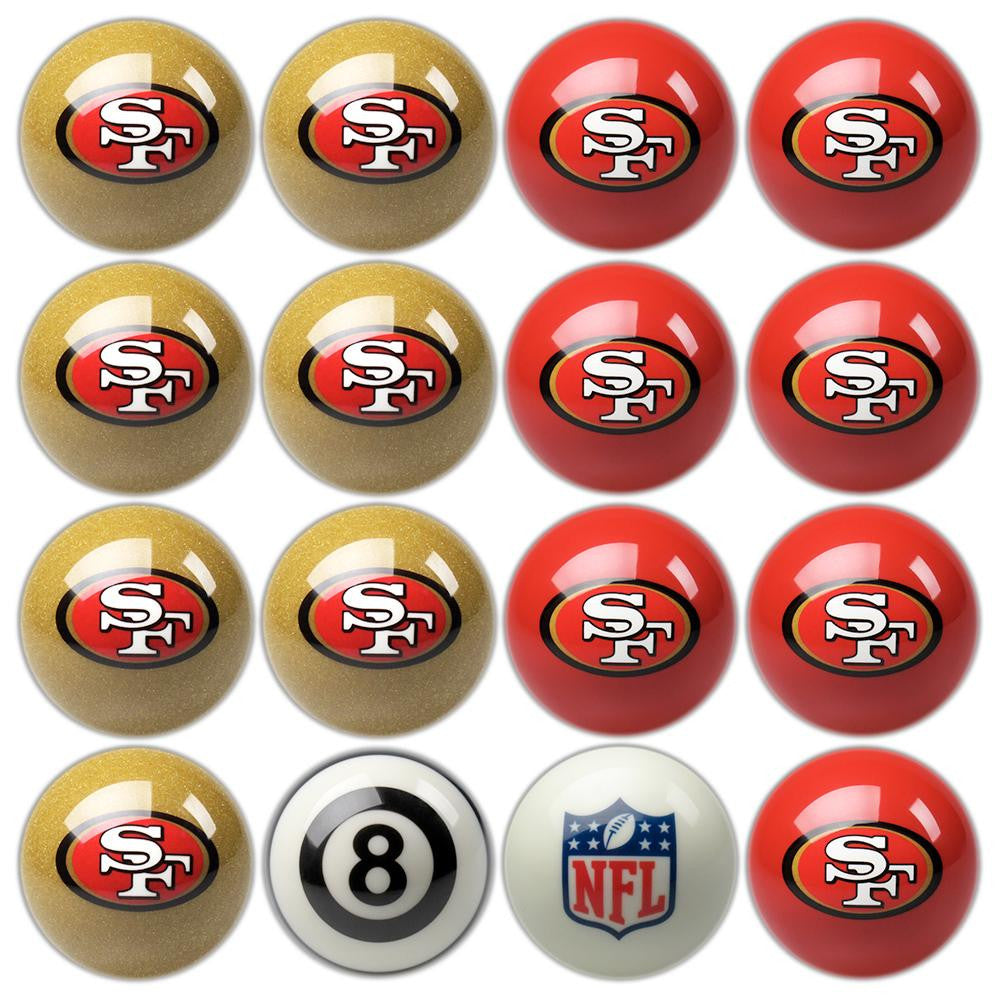 San Francisco 49ers NFL 8-Ball Billiard Set