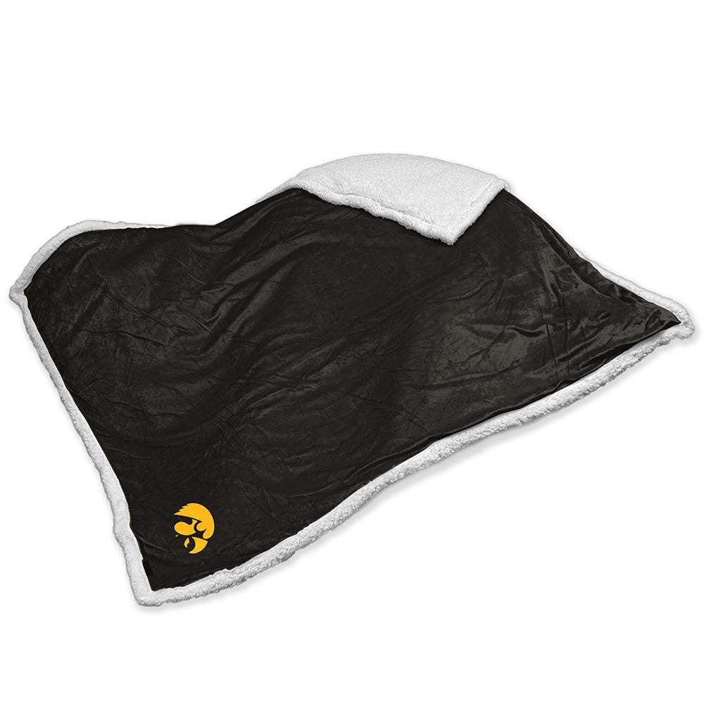 Iowa Hawkeyes NCAA Soft Plush Sherpa Throw Blanket (50in x 60in)