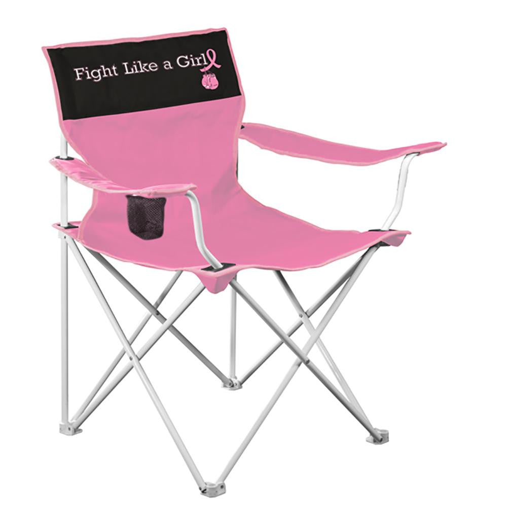 Fight Like a Girl Canvas Chair