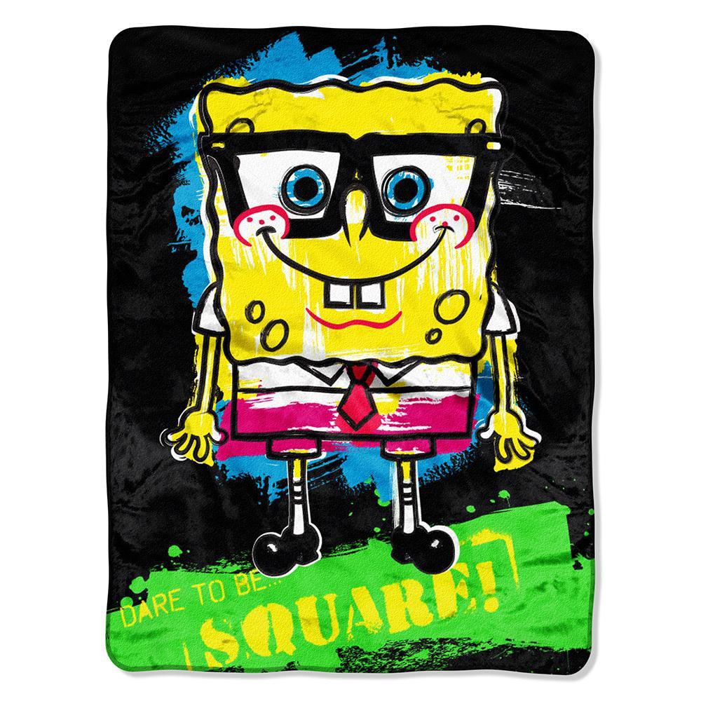 Bob the Builder Neon Nerd Micro Raschel Blanket (46in x 60in)