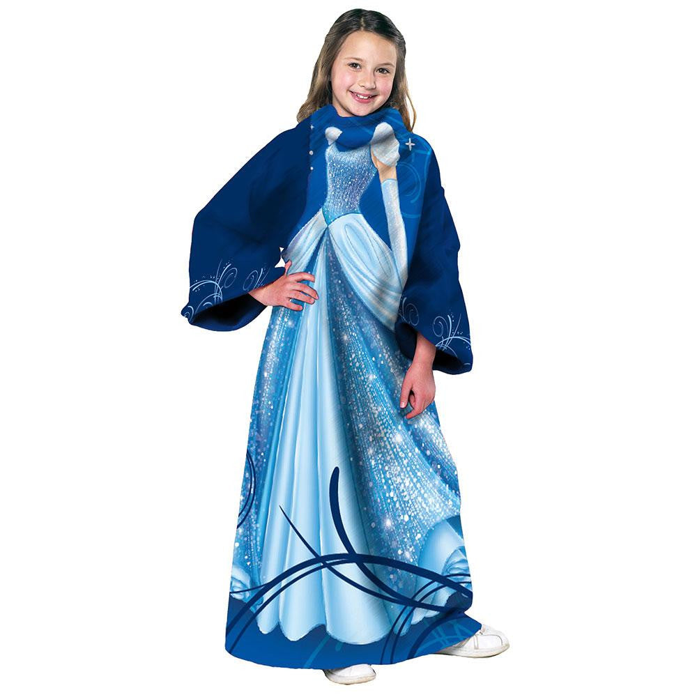 Cinderella - Being Cinderella Youth Comfy Throw Blanket w-Sleeves