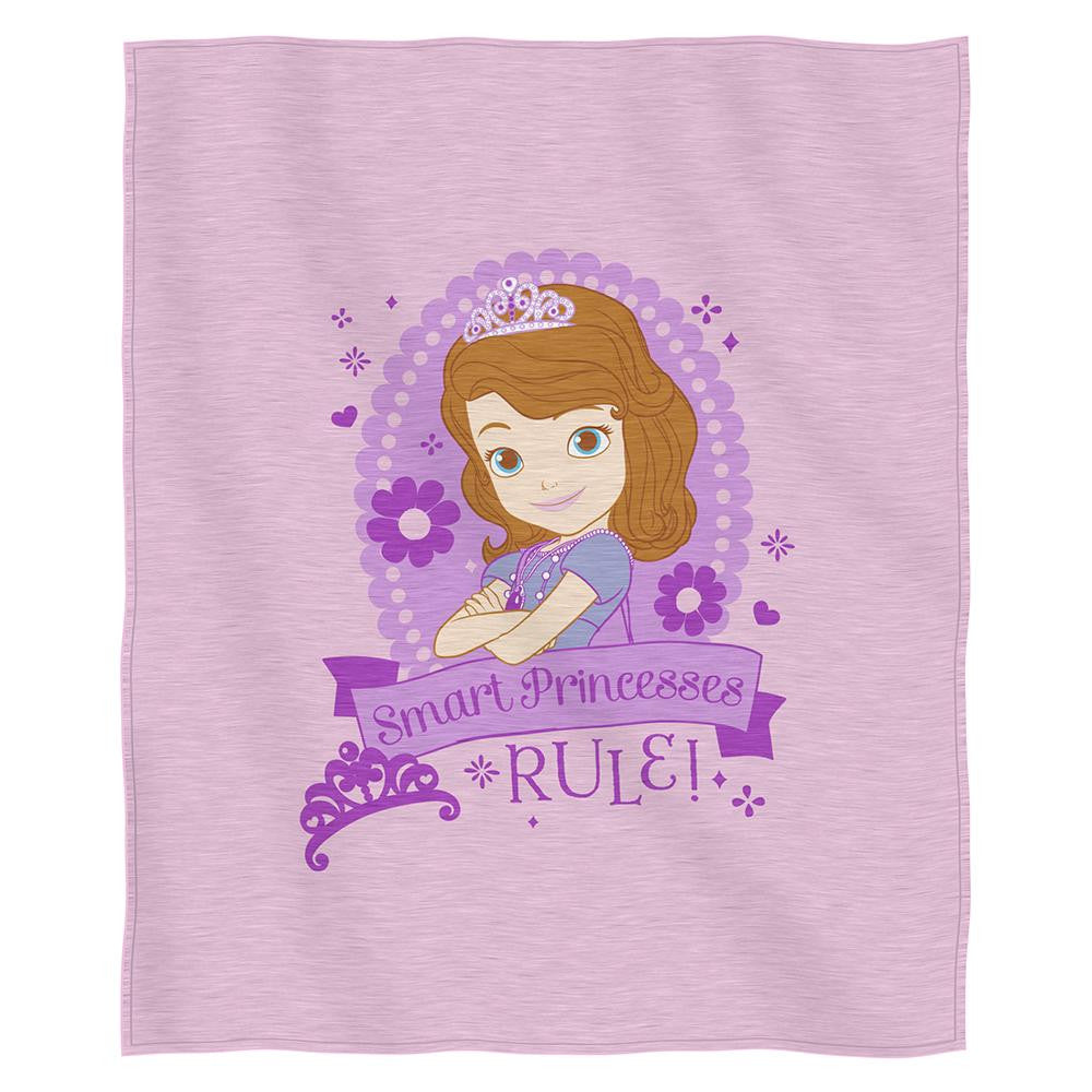 Sofia The First In Training Sweatshirt Throw (50 x 60)