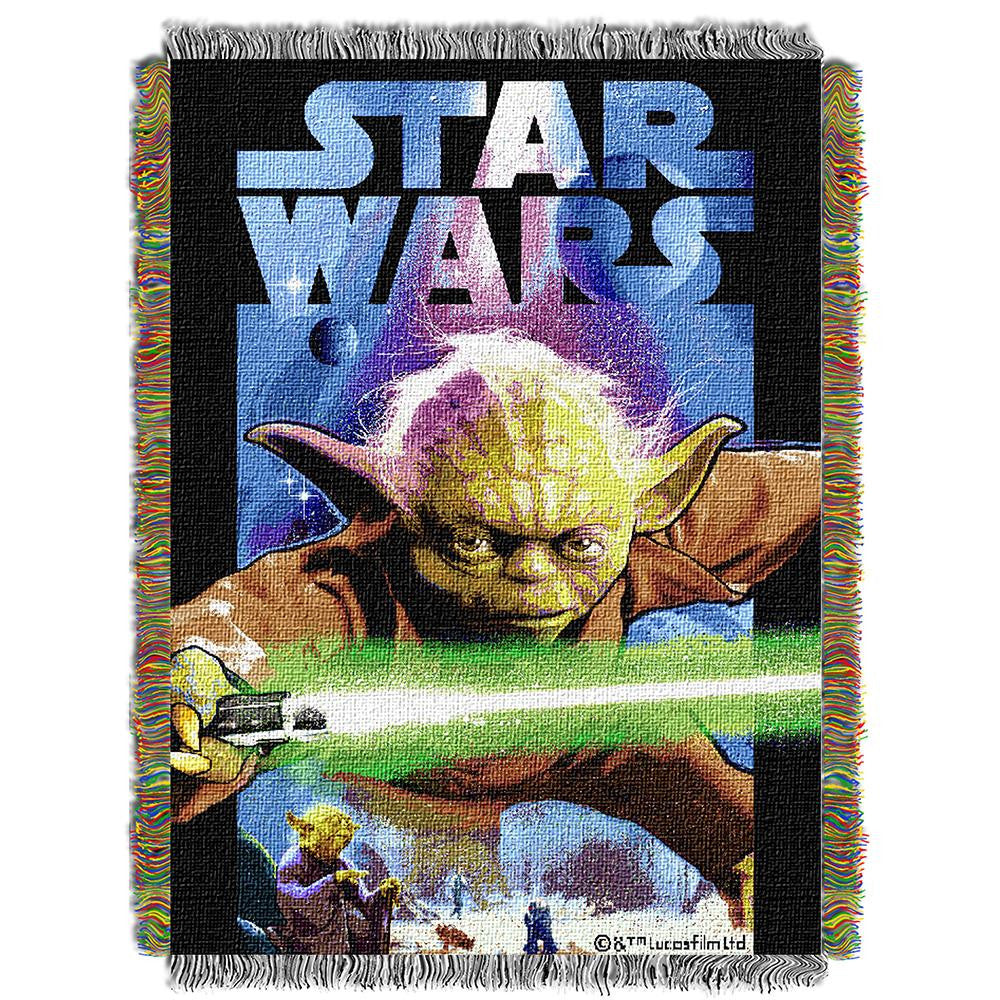Star Wars Powerful Ally Woven Tapestry Throw (48inx60in)