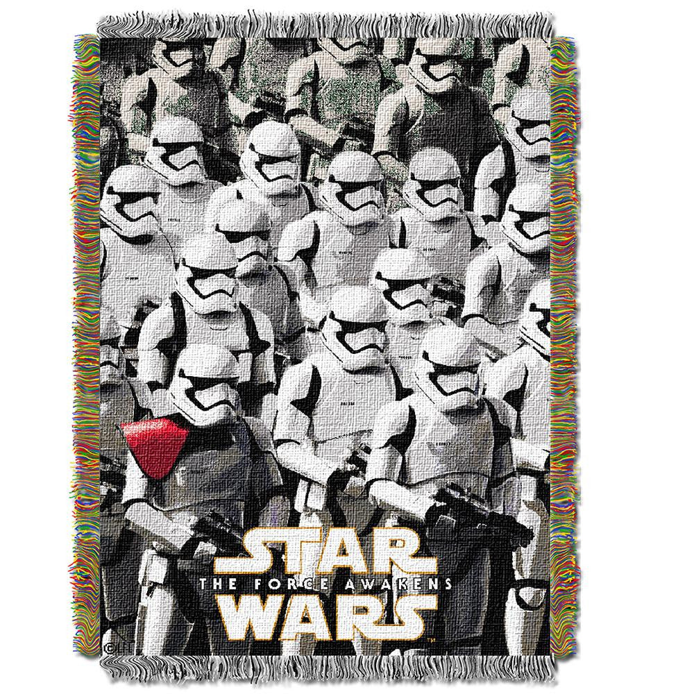 Star Wars Imperial Troops Woven Tapestry Throw Blanket (48x60)